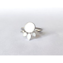 Breastmilk Ring Set Stacker Rings DIY Kit, 925 sterling silver