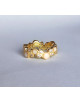 Love Bubbles Breastmilk Ring Band DIY Kit, 925 sterling silver, yellow gold plated
