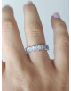 Baguette Breastmilk Ring Band DIY Kit, 925 sterling silver